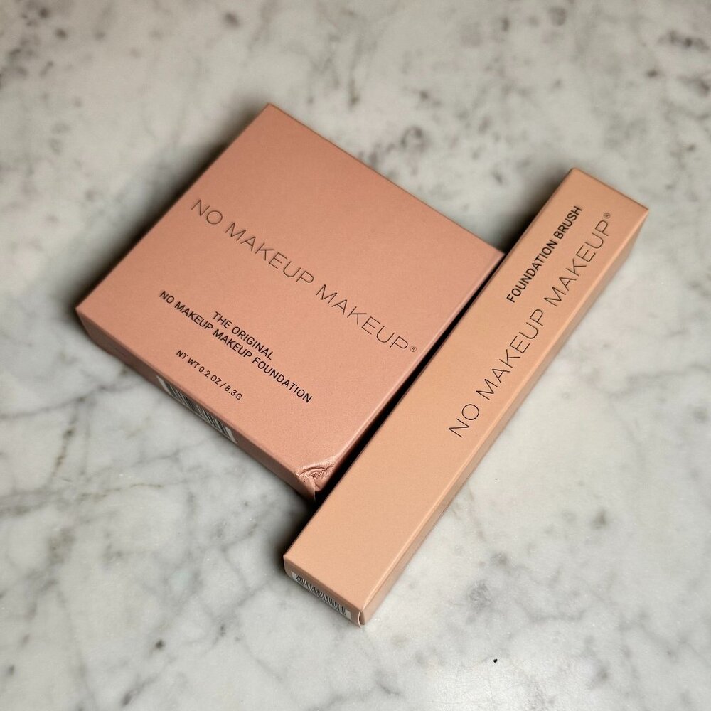No Makeup Makeup® Foundation + Brush Duo | Tan | NEW MAKEUP